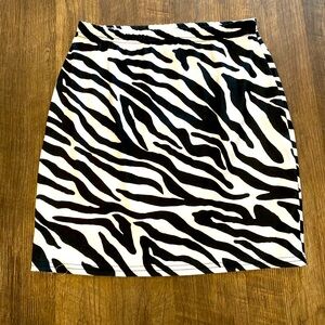 Zebra Skirt